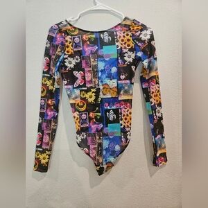 Graphic Long Sleeve Bodysuit